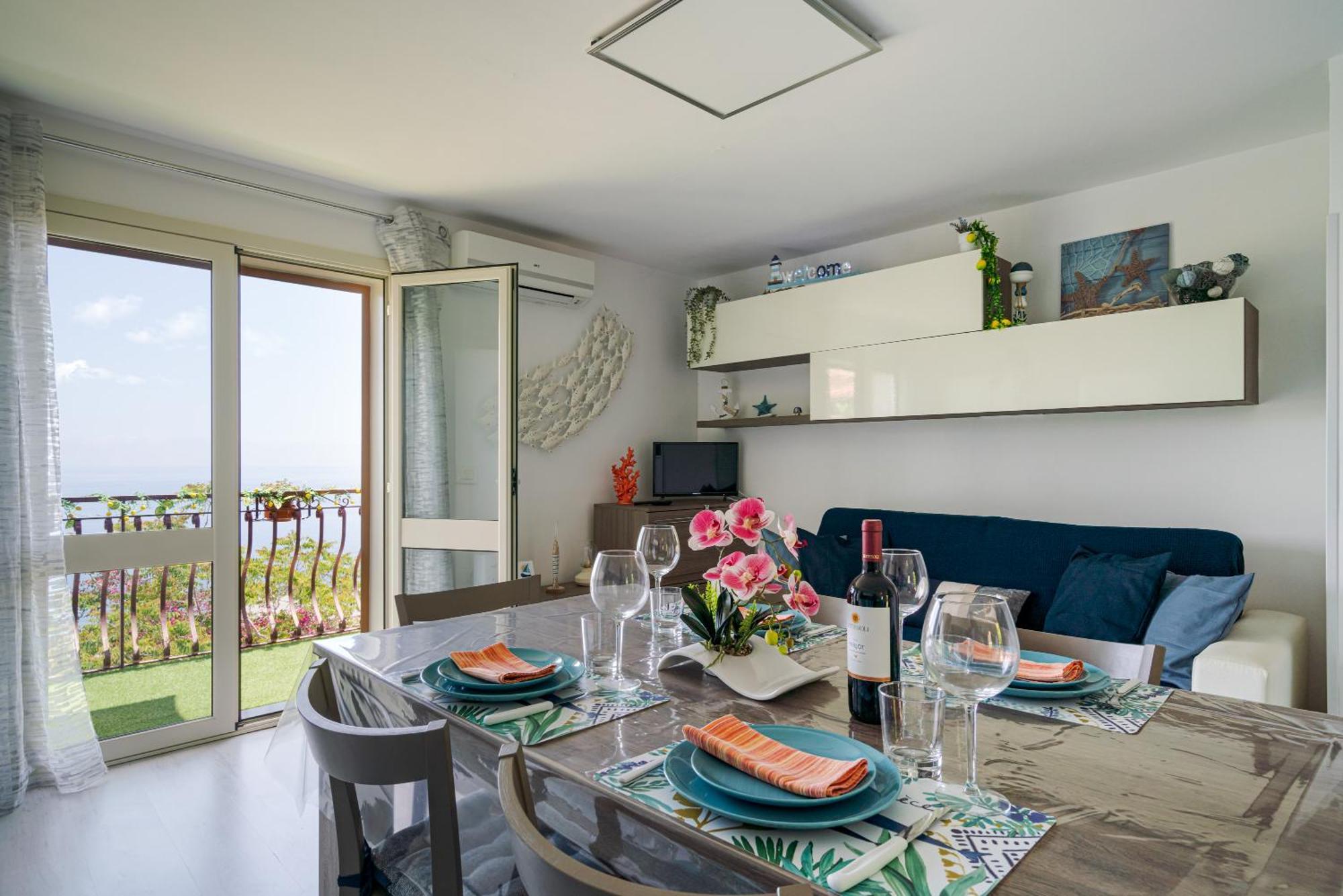 La Goccia Sul Mare Apartment Letojanni Luaran gambar